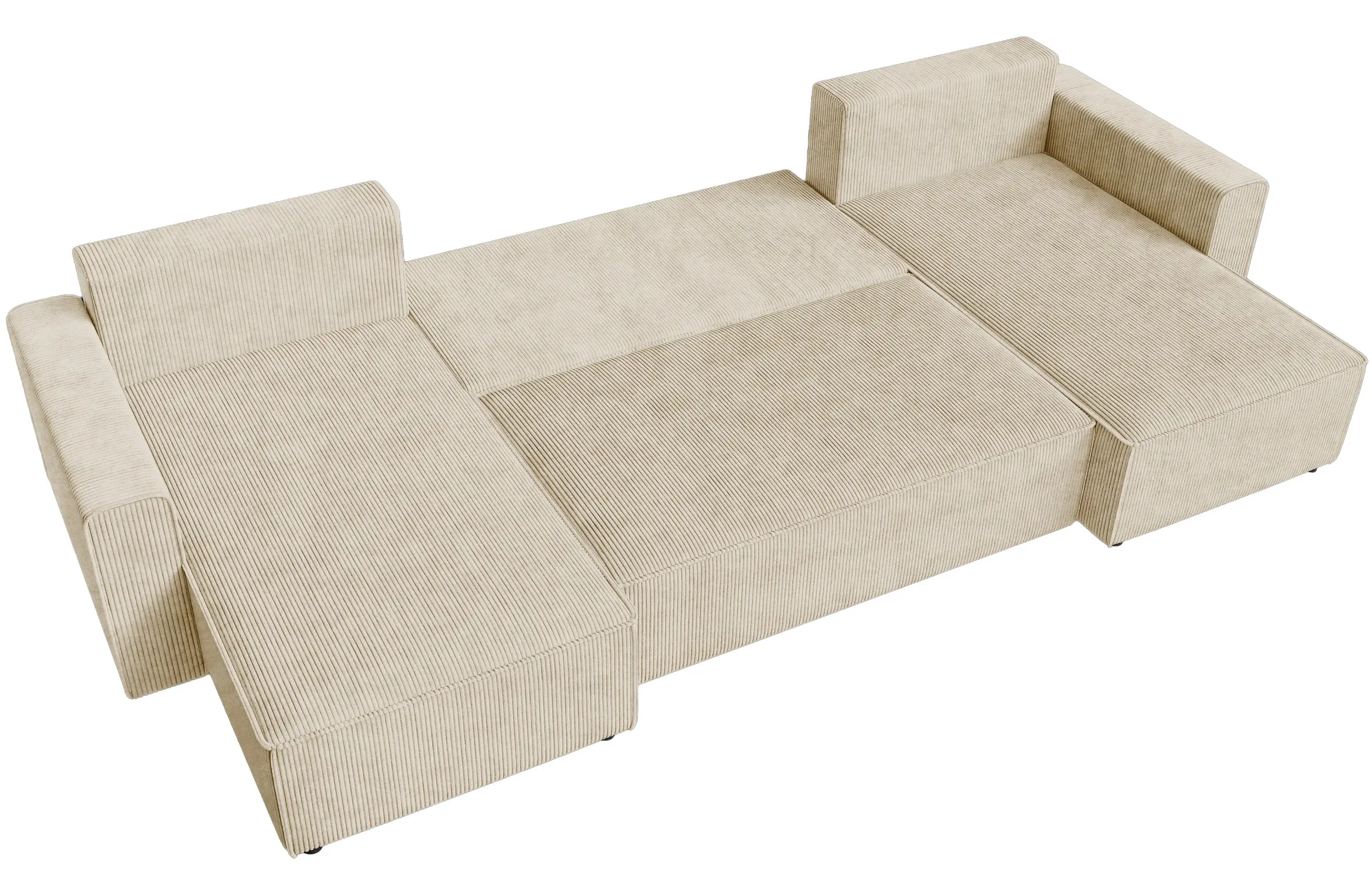 Canapea in forma de U Space Meble Amber U Poso 105 (Cream) - 3
