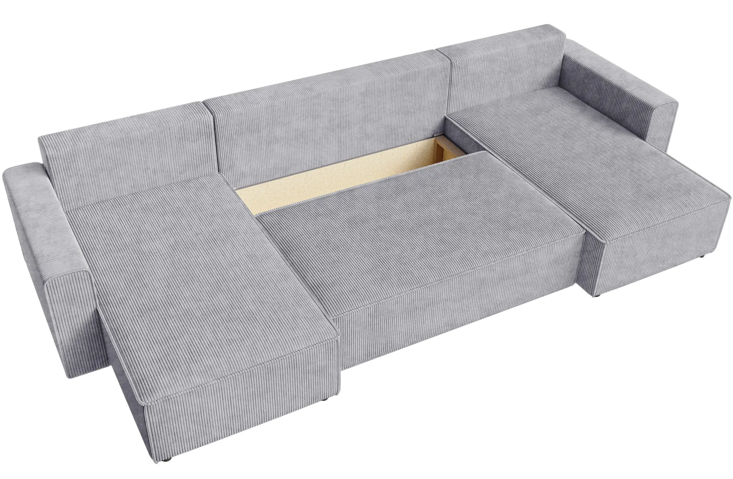 Canapea in forma de U Space Meble Amber U Poso 110 (Grey) - 3