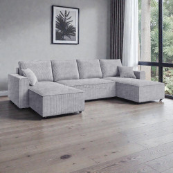 Canapea in forma de U Space Meble Amber U Poso 110 (Grey)