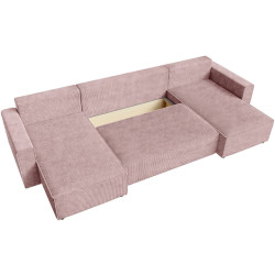 Canapea in forma de U Space Meble Amber U Poso 145 (Powder Pink) Thumb