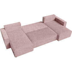 Canapea in forma de U Space Meble Amber U Poso 145 (Powder Pink) Thumb