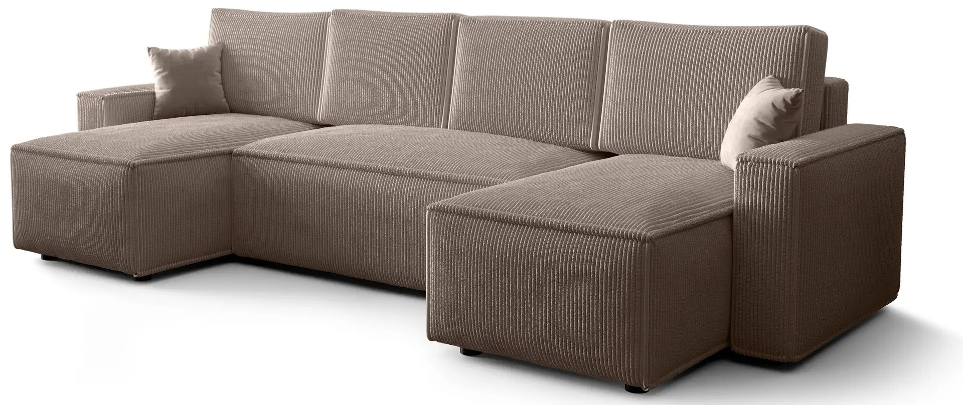 Canapea in forma de U Space Meble Ambro U Poso 02 (Dark Beige)