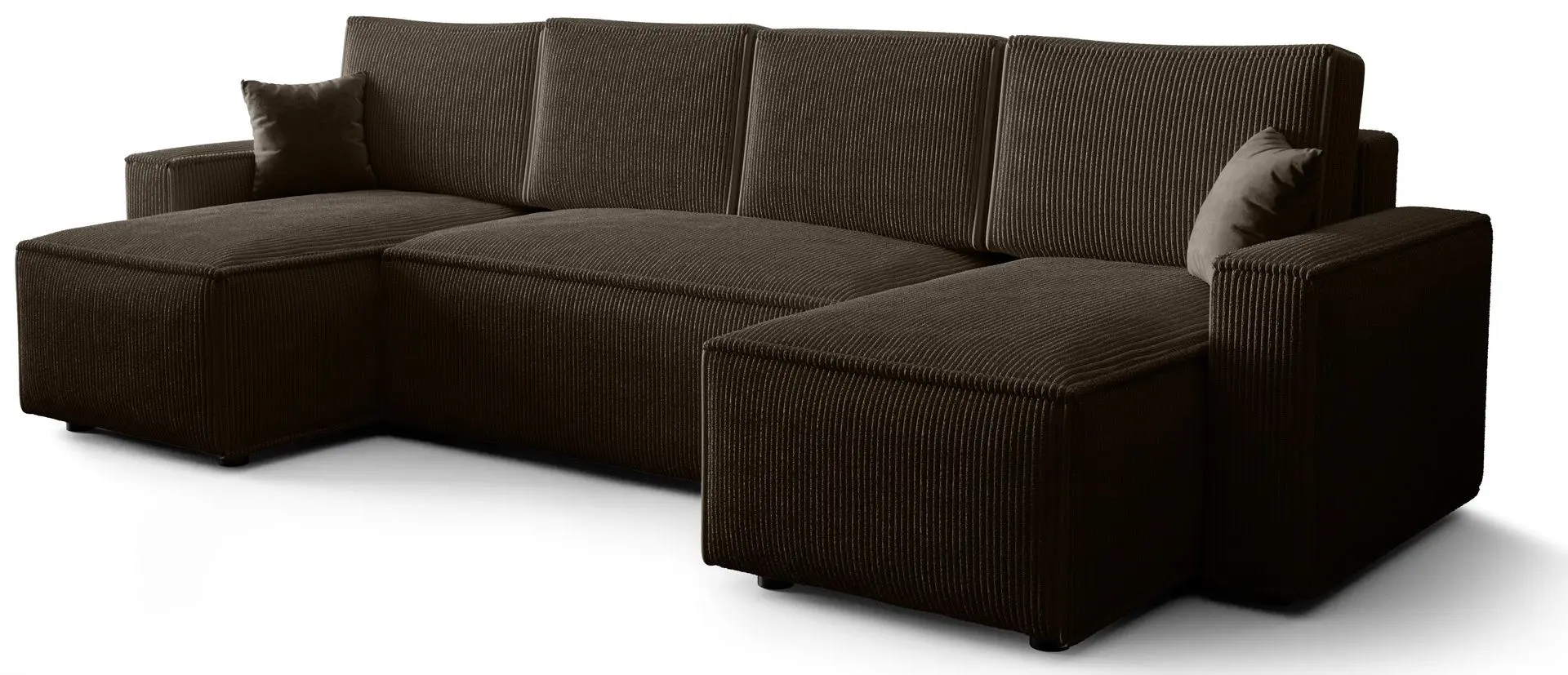 Canapea in forma de U Space Meble Ambro U Poso 06 (Dark Brown)