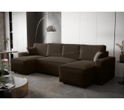 Canapea in forma de U Space Meble Ambro U Poso 06 (Dark Brown)