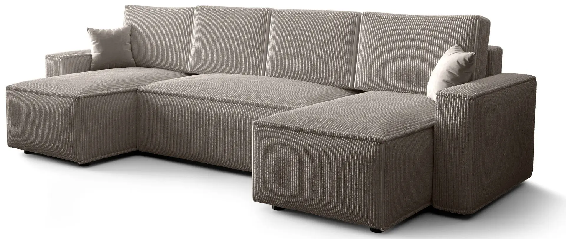 Диван П-образный Space Meble Ambro U Poso 100 (Light Grey)