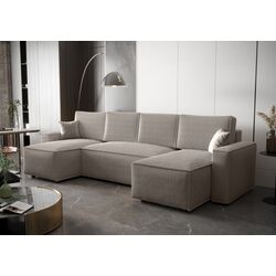 Диван П-образный Space Meble Ambro U Poso 100 (Light Grey)