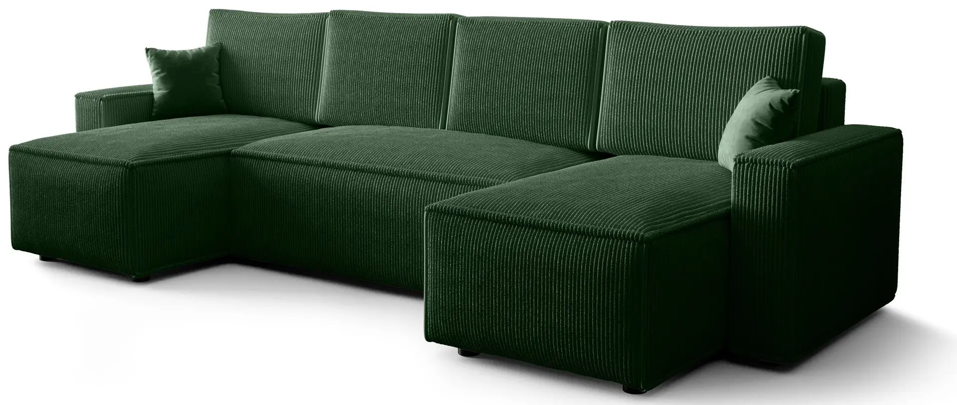 Canapea in forma de U Space Meble Ambro U Poso 14 (Dark Green)