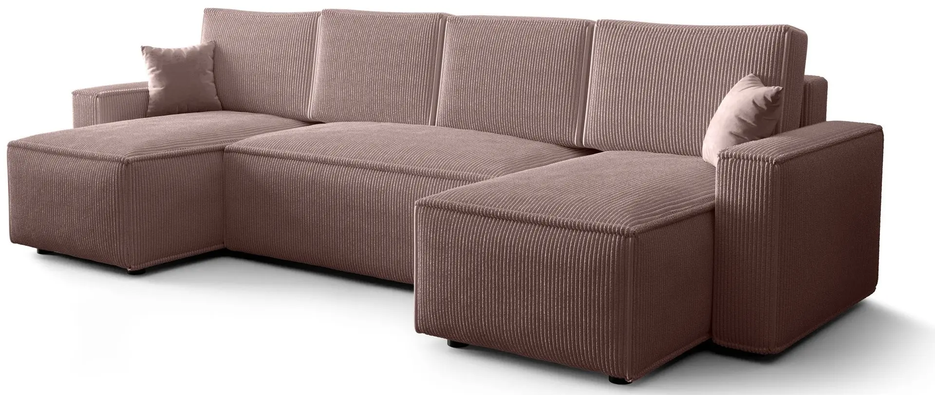 Canapea in forma de U Space Meble Ambro U Poso 27 (Pink)