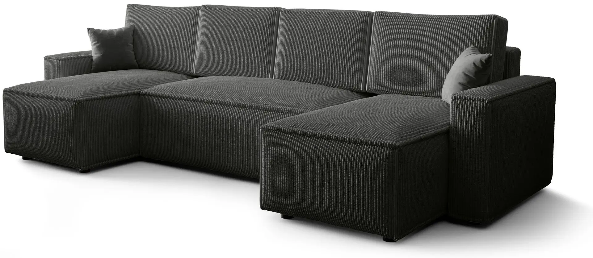 Диван П-образный Space Meble Ambro U Poso 60 (Dark Grey)