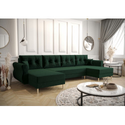 Canapea in forma de U Space Meble Apollo U Itaka 10 (Green Dark)