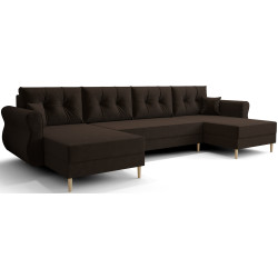 Диван П-образный Space Meble Apollo U Itaka 41 (Brown) Thumb
