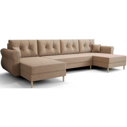 Canapea in forma de U Space Meble Apollo U Itaka 48 (Beige Dark) Thumb