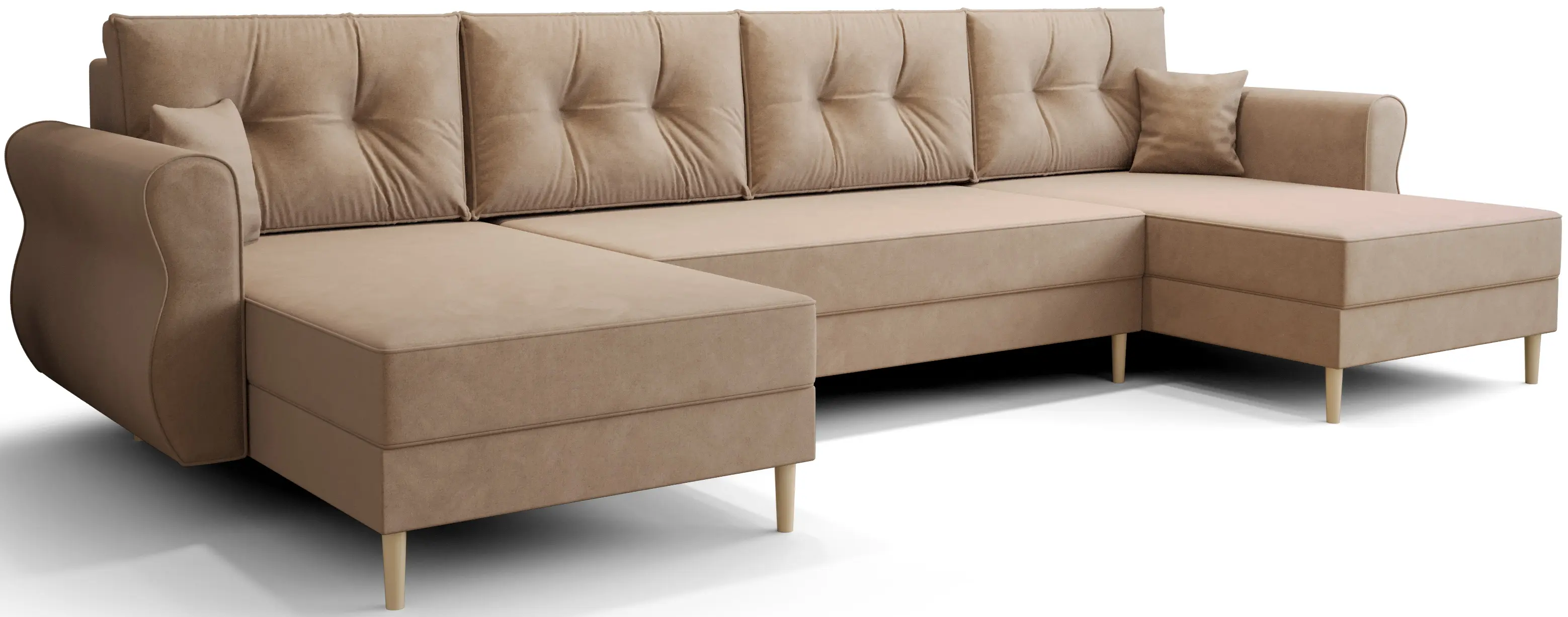 Canapea in forma de U Space Meble Apollo U Itaka 48 (Beige Dark)