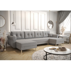 Canapea in forma de U Space Meble Apollo U Itaka 50 (Gray Light)