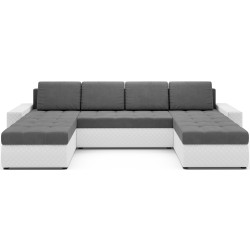 Canapea in forma de U Space Meble Bolt U Bis M27/D511Pik (Gray/White) Thumb