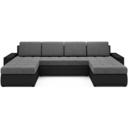 Canapea in forma de U Space Meble Bolt U Bis M27/D8Pik (Gray/Black) Thumb