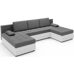 Canapea in forma de U Space Meble Bolt U M27/D511Pik (Gray/White) Thumb