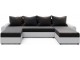 Canapea in forma de U Space Meble Dakar U Mikrofaza 1024/D511 (Gray/White)