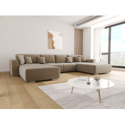 Canapea in forma de U Space Meble Gusto U Monolith 09 (Brown Light)