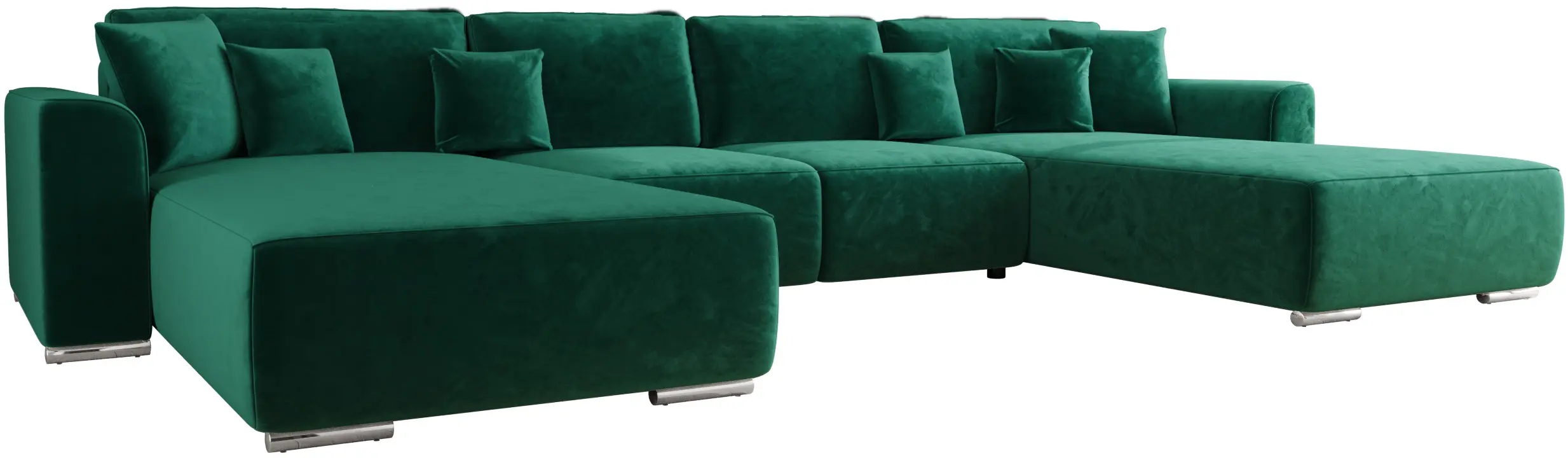 Canapea in forma de U Space Meble Gusto U Monolith 37 (Emerald)