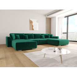 Canapea in forma de U Space Meble Gusto U Monolith 37 (Emerald)