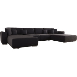 Диван П-образный Space Meble Gusto U Monolith 97 (Dark Graphite) Thumb