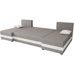 Canapea in forma de U Space Meble Hewlet U Sawana 05/Sawana 14 (Gray Dark/Black) Thumb