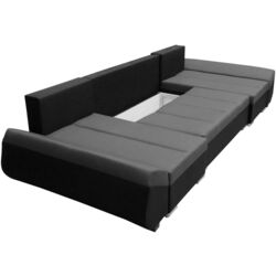 Canapea in forma de U Space Meble Korfu U Tornado 83/Tornado 84 (Gray Light/Gray Dark) Thumb