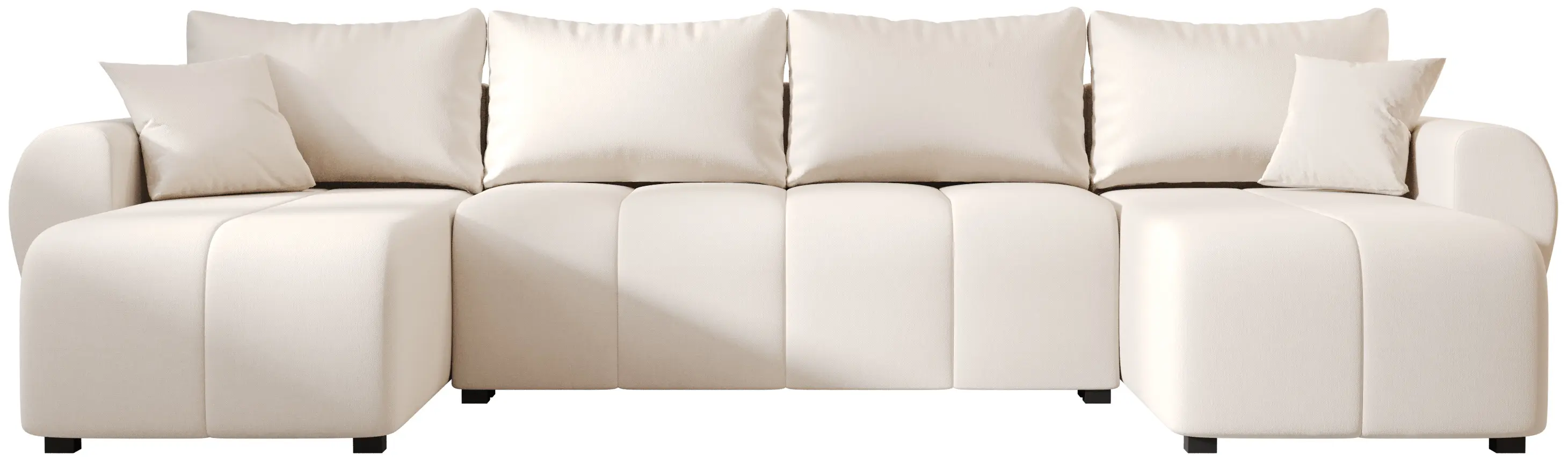 Canapea in forma de U Space Meble Molisa U Cosmic 10 (Cream)