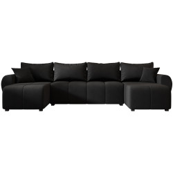 Canapea in forma de U Space Meble Molisa U Cosmic 100 (Black) Thumb