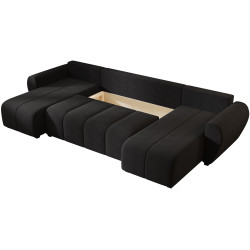 Canapea in forma de U Space Meble Molisa U Cosmic 100 (Black) Thumb