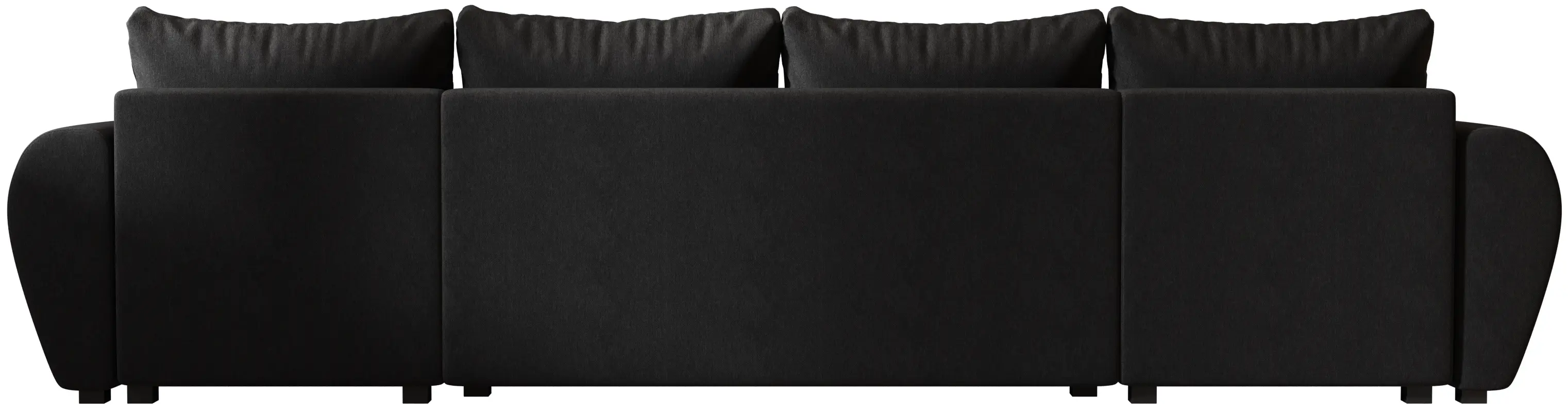 Canapea in forma de U Space Meble Molisa U Cosmic 100 (Black)