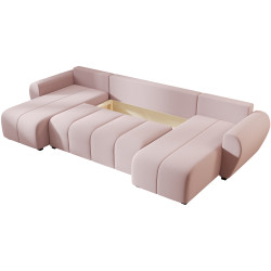 Canapea in forma de U Space Meble Molisa U Cosmic 14 (Powder Pink) Thumb