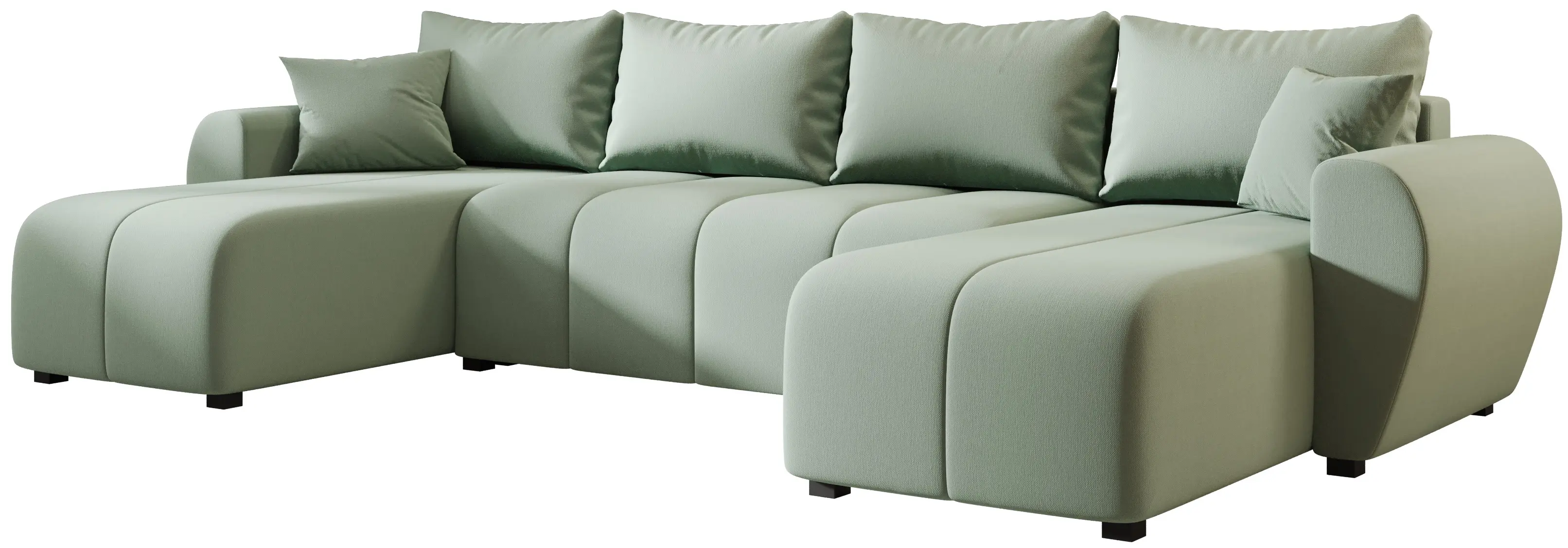 Canapea in forma de U Space Meble Molisa U Cosmic 16 (Mint)