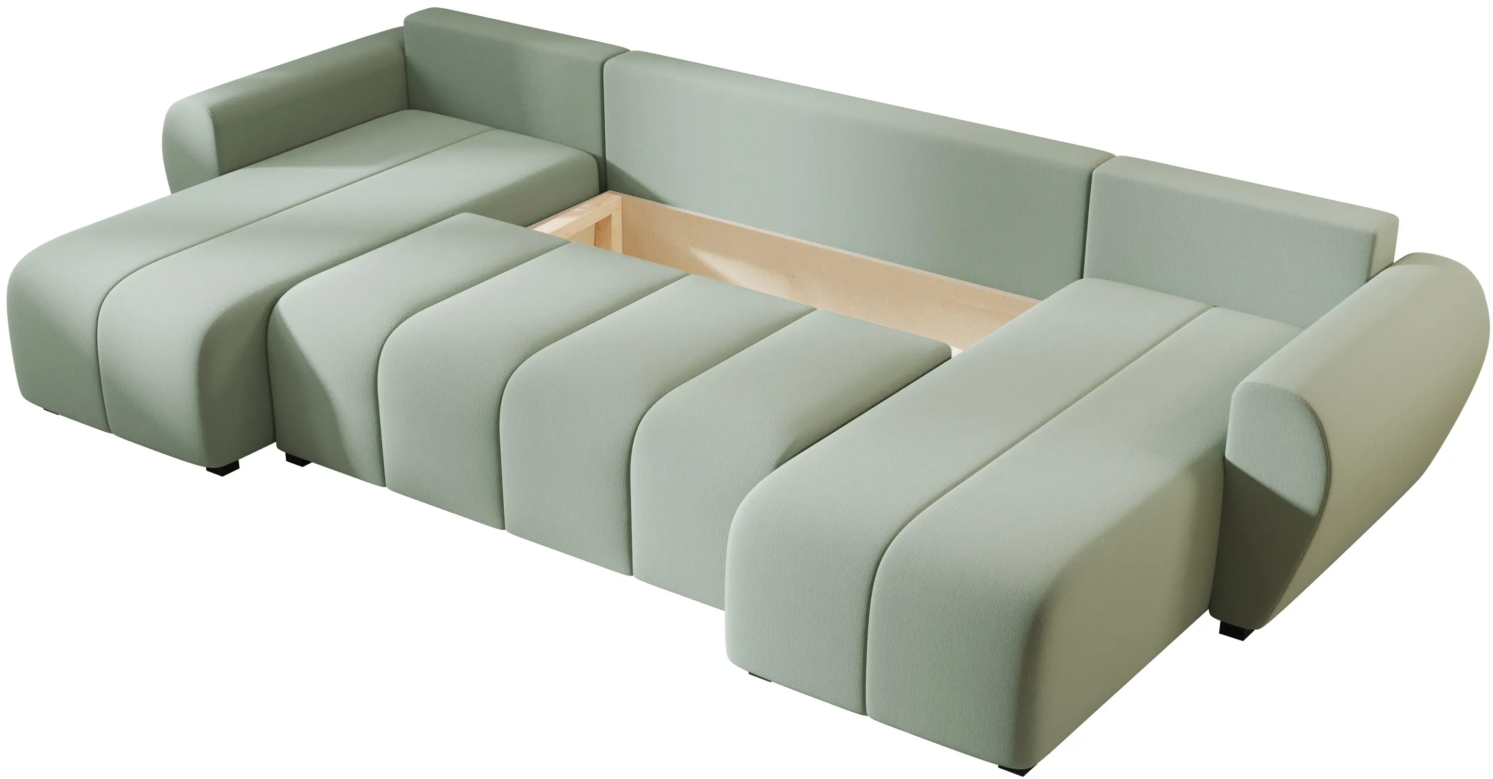 Canapea in forma de U Space Meble Molisa U Cosmic 16 (Mint)