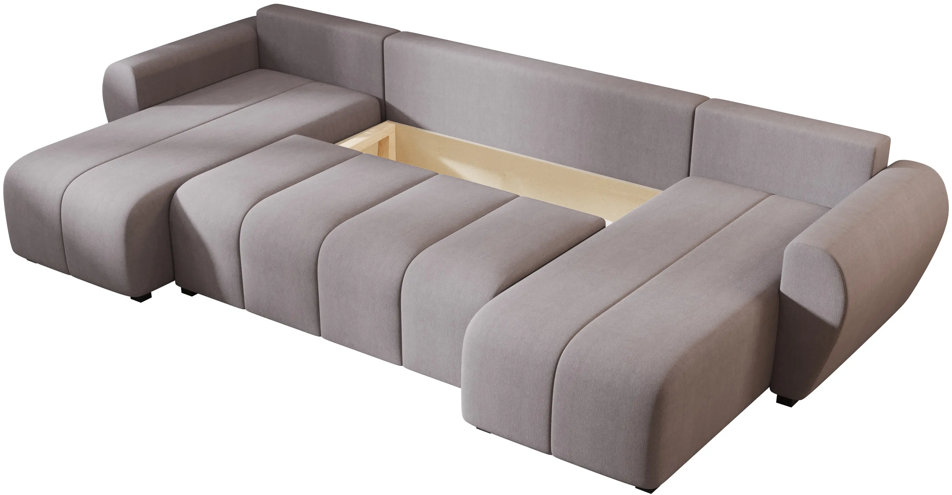 Диван П-образный Space Meble Molisa U Cosmic 160 (Gray)