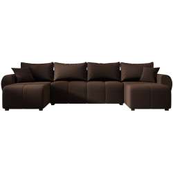 Диван П-образный Space Meble Molisa U Cosmic 800 (Brown) Thumb