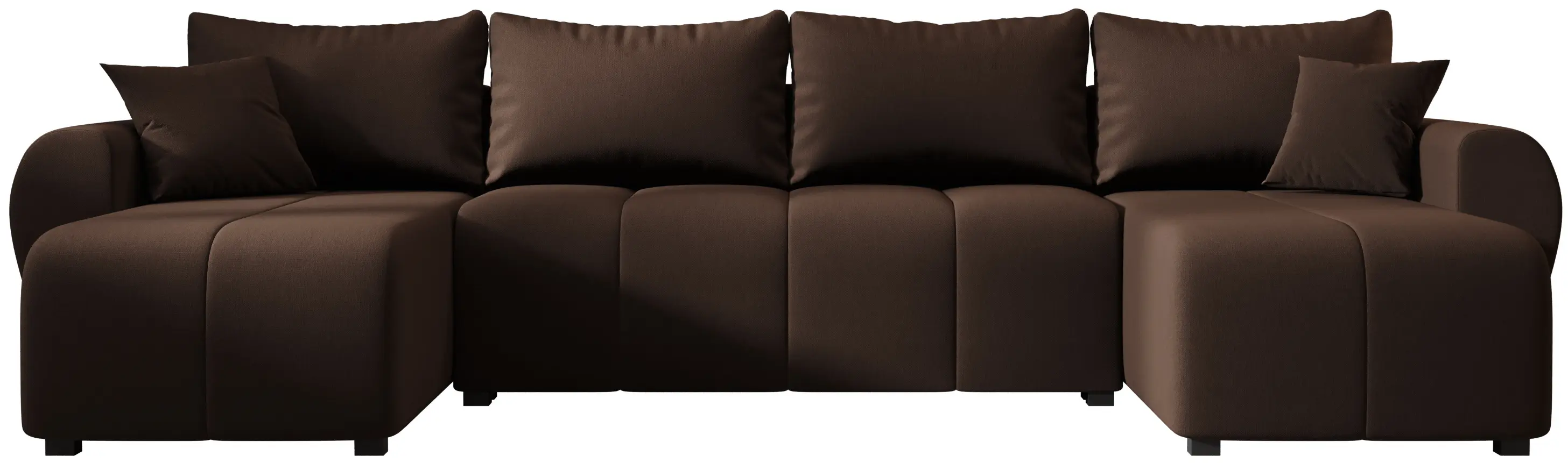 Диван П-образный Space Meble Molisa U Cosmic 800 (Brown)