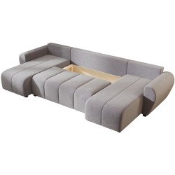 Canapea in forma de U Space Meble Molisa U Itaka 50 (Gray Light) Thumb