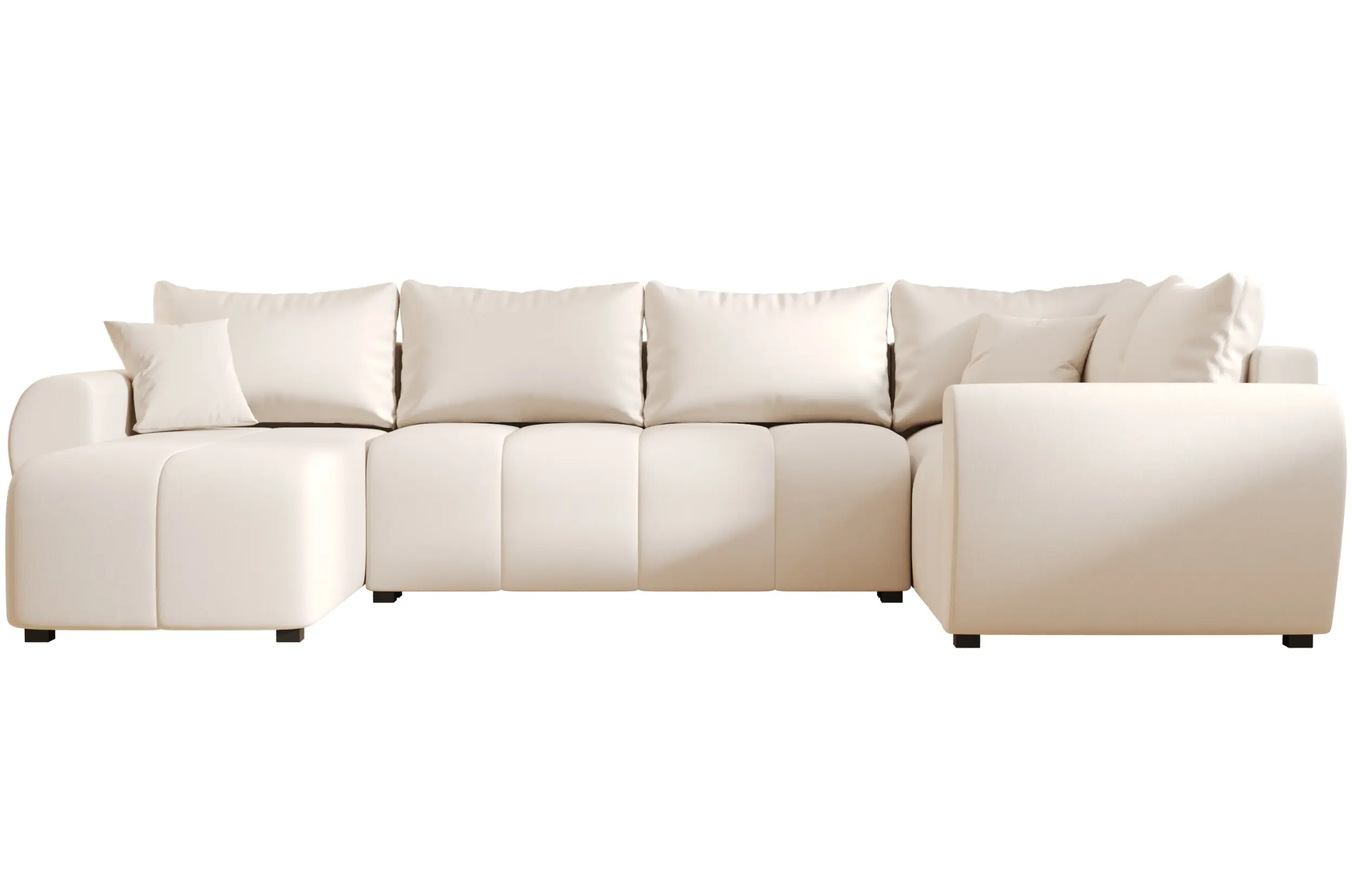 Canapea in forma de U Space Meble Molisa U Plus Cosmic 10 Right (Cream) - 3