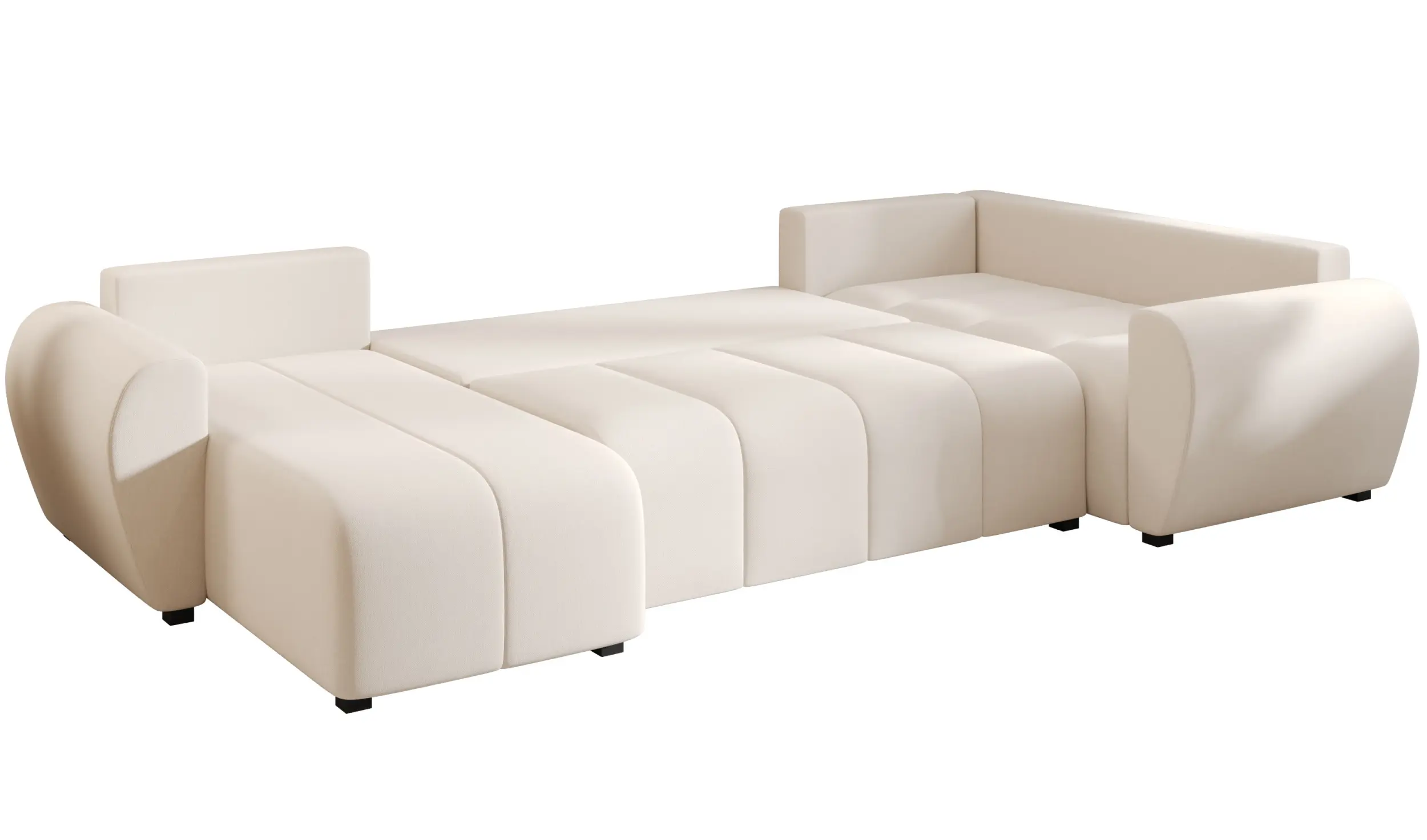 Canapea in forma de U Space Meble Molisa U Plus Cosmic 10 Right (Cream) - 5
