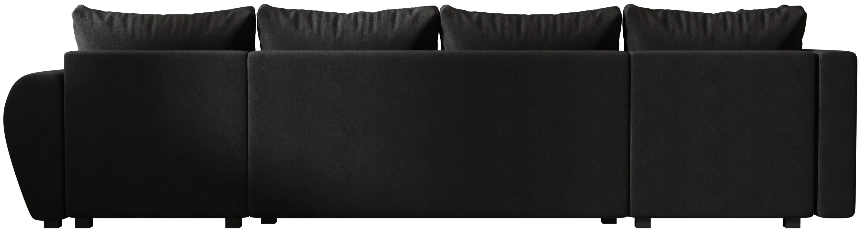 Canapea in forma de U Space Meble Molisa U Plus Cosmic 100 (Black)