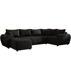 Canapea in forma de U Space Meble Molisa U Plus Cosmic 100 Right (Black) Thumb