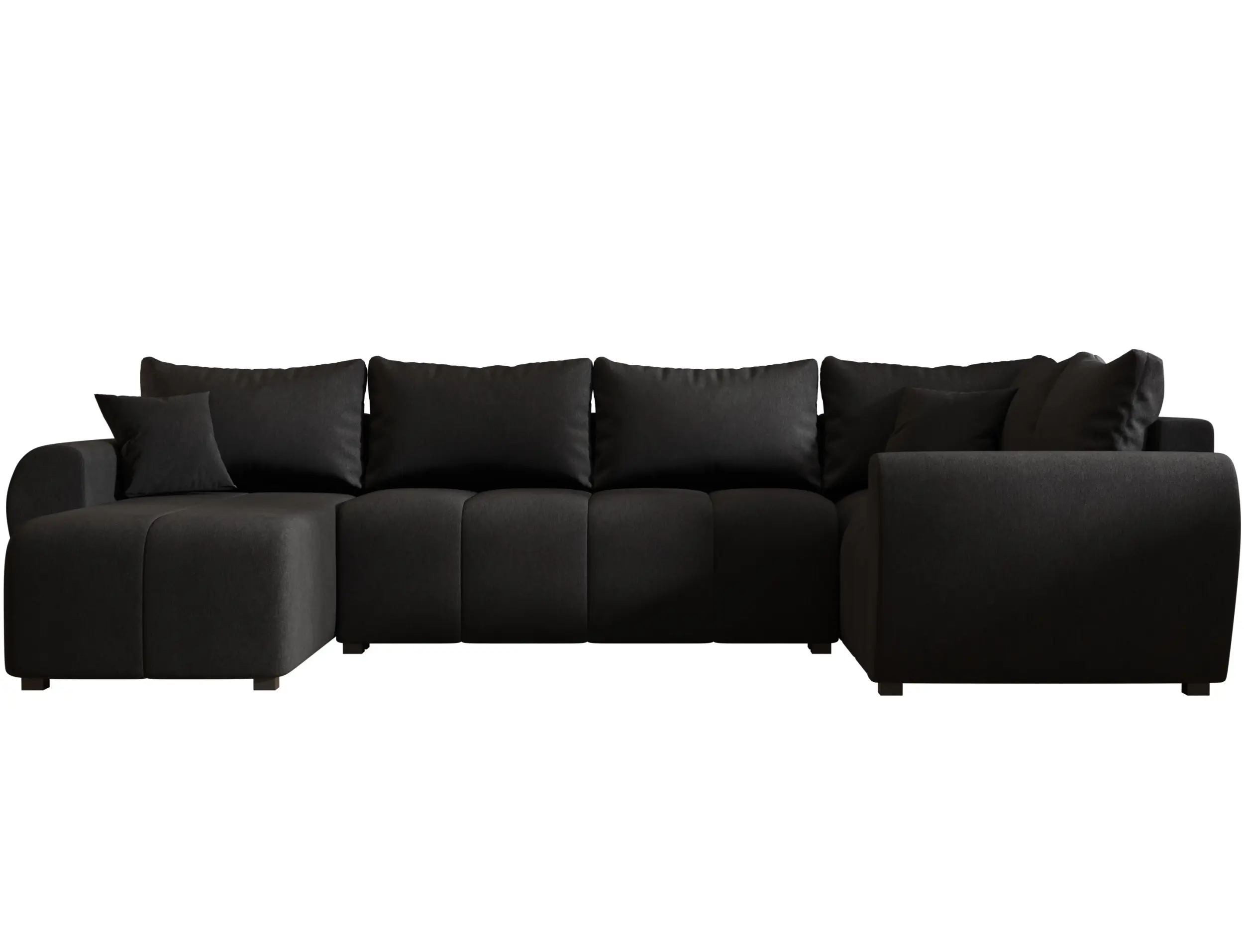 Canapea in forma de U Space Meble Molisa U Plus Cosmic 100 Right (Black) - 3