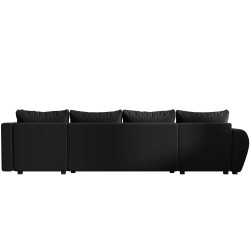 Canapea in forma de U Space Meble Molisa U Plus Cosmic 100 Right (Black) Thumb
