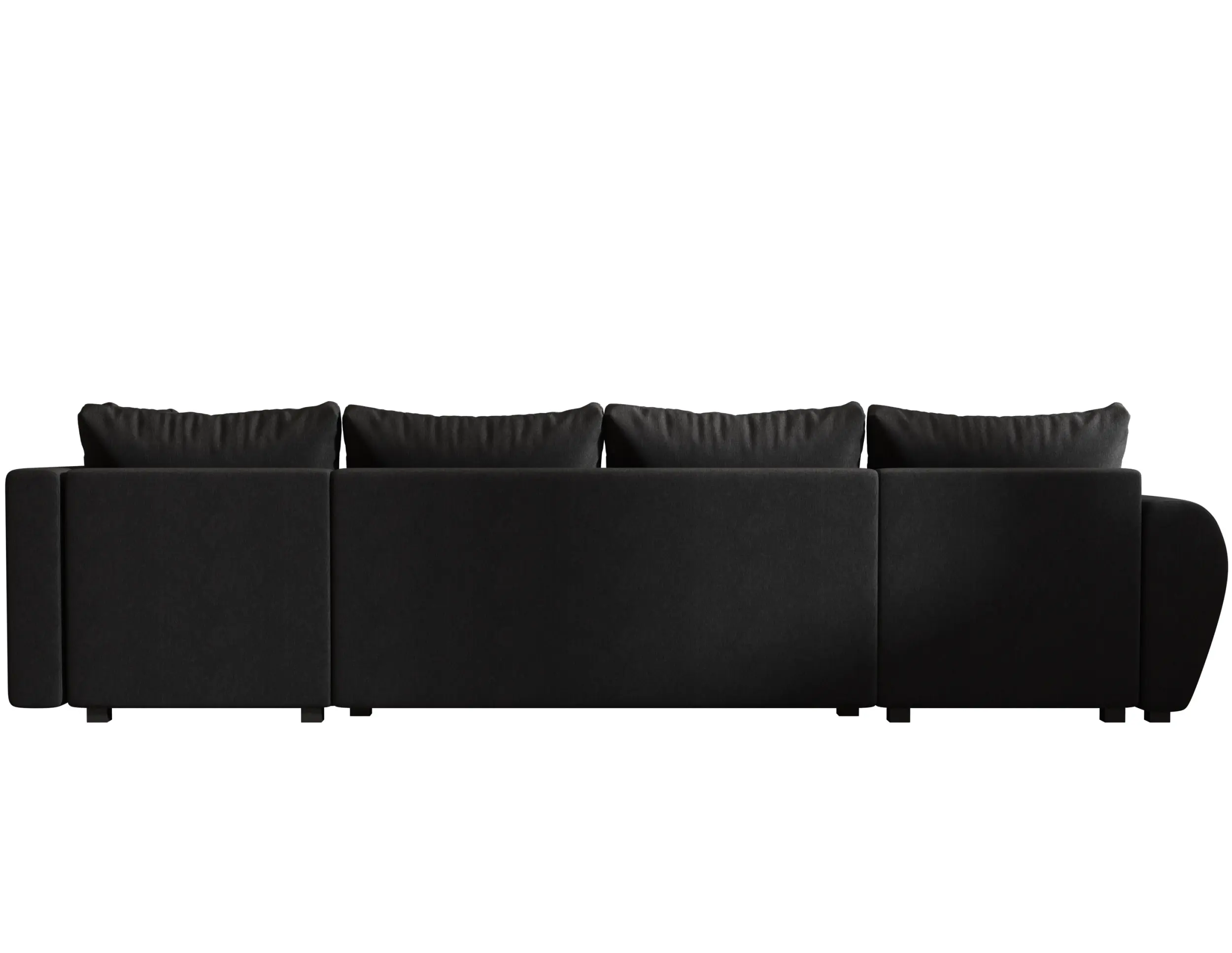 Canapea in forma de U Space Meble Molisa U Plus Cosmic 100 Right (Black) - 4