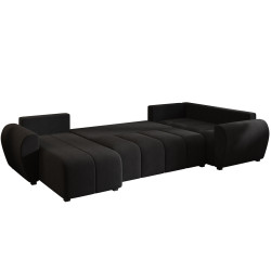 Canapea in forma de U Space Meble Molisa U Plus Cosmic 100 Right (Black) Thumb