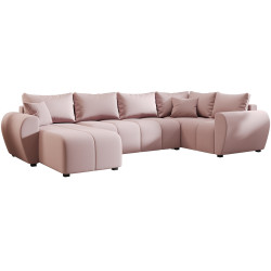 Canapea in forma de U Space Meble Molisa U Plus Cosmic 14 Right (Powder Pink) Thumb