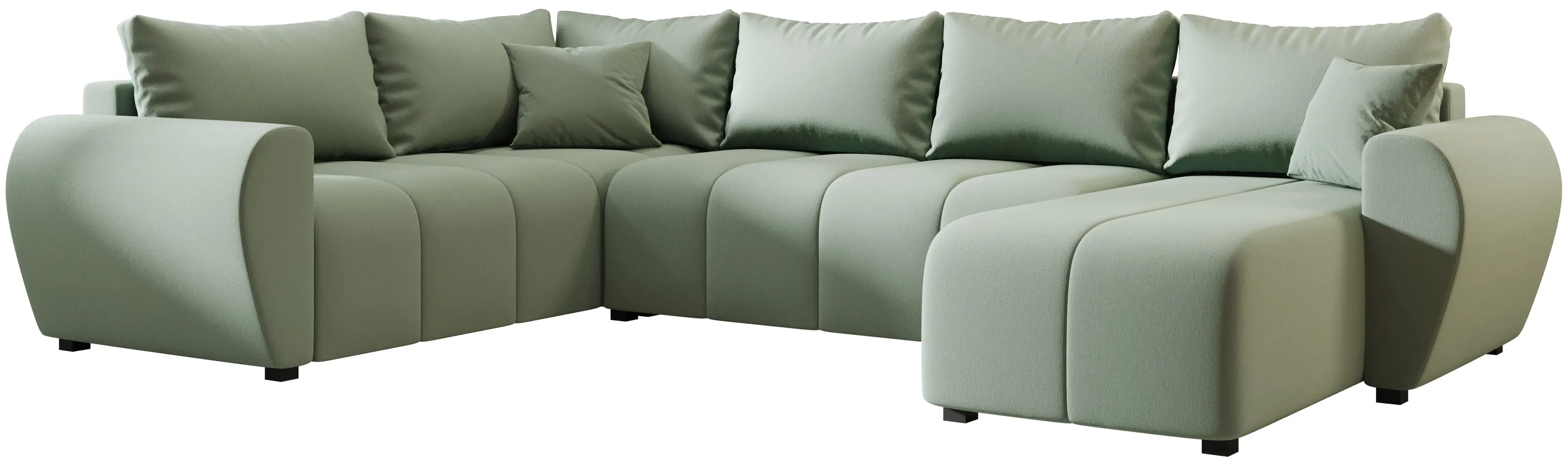 Canapea in forma de U Space Meble Molisa U Plus Cosmic 16 (Mint)