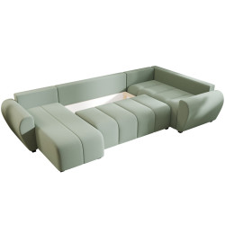 Canapea in forma de U Space Meble Molisa U Plus Cosmic 16 Right (Mint) Thumb